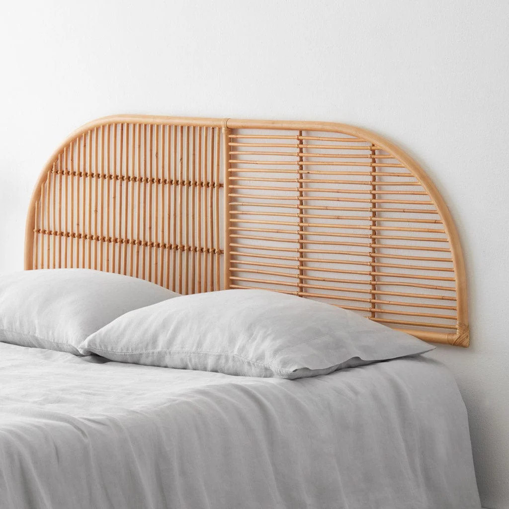 Modern Hanging Rattan Headboard | Handcrafted in Indonesia   – The Citizenry | The Citizenry