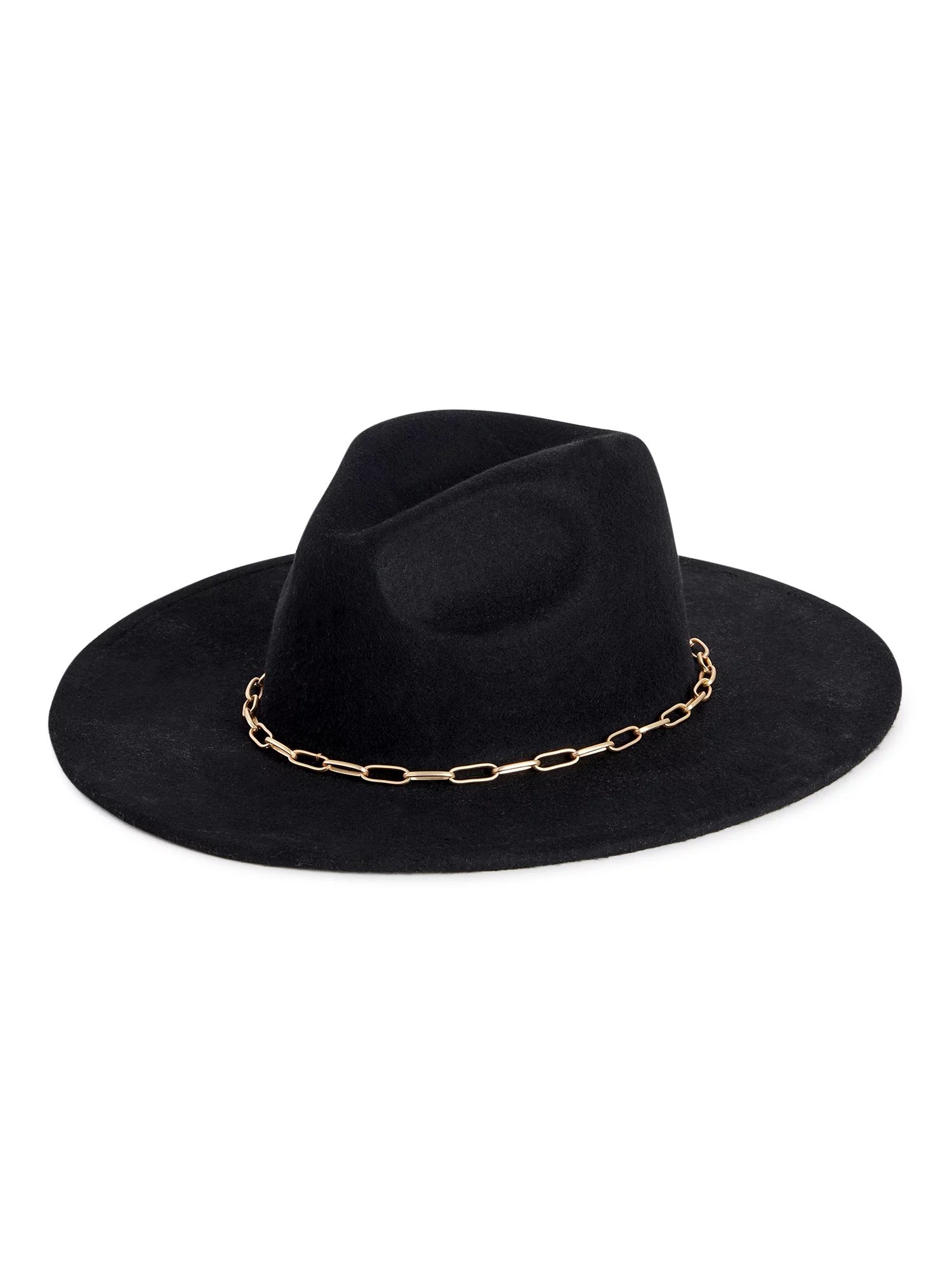 Scoop Women's Rancher Hat with Chain Trim - Walmart.com | Walmart (US)