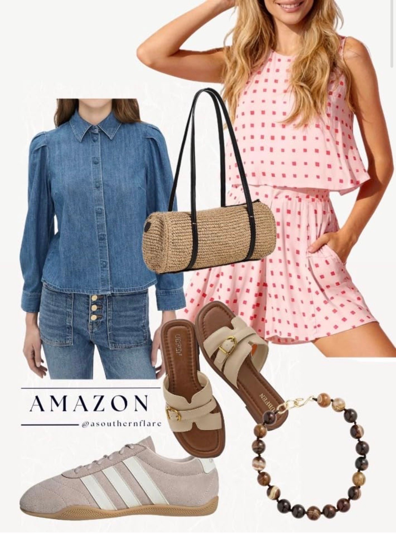 stylish and comfy with these summer essentials. From chic sandals to playful rompers, find your perfect look! #SummerStyle #FashionInspo

#LTKPetite #LTKWorkwear #LTKFestival