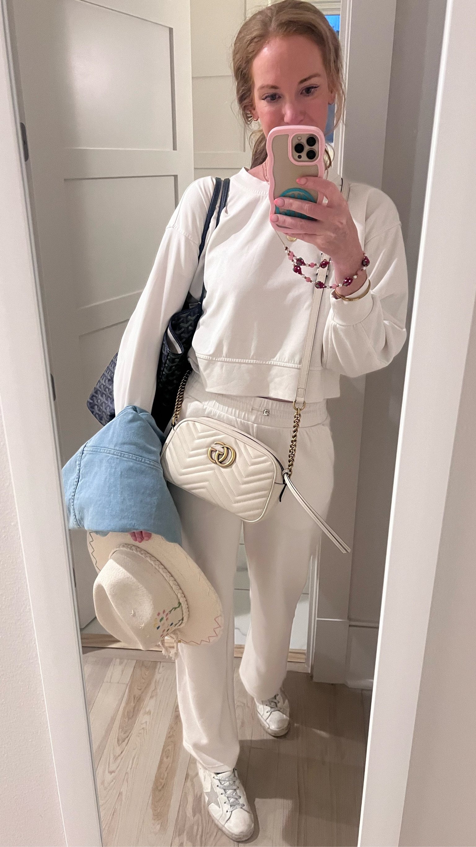 Early morning flight called for comfy travel attire. I love this set from Amazon - it feels like Softstreme and the pants come in several lengths. 

#LTKOver40 #LTKItBag #LTKTravel