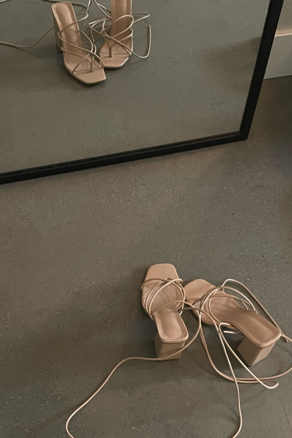 Strappy nude heels

#LTKSeasonal #LTKfit #LTKstyletip
