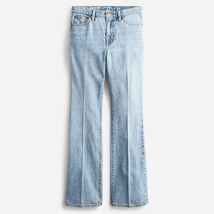 Full-length demi-boot jean in Light Indigo wash | J. Crew US