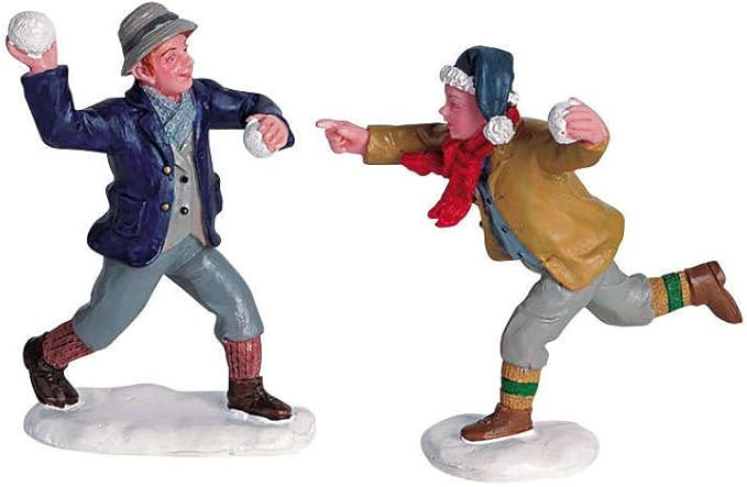 Lemax Christmas Village Snowball Fun Set of 2-62308 | Amazon (US)