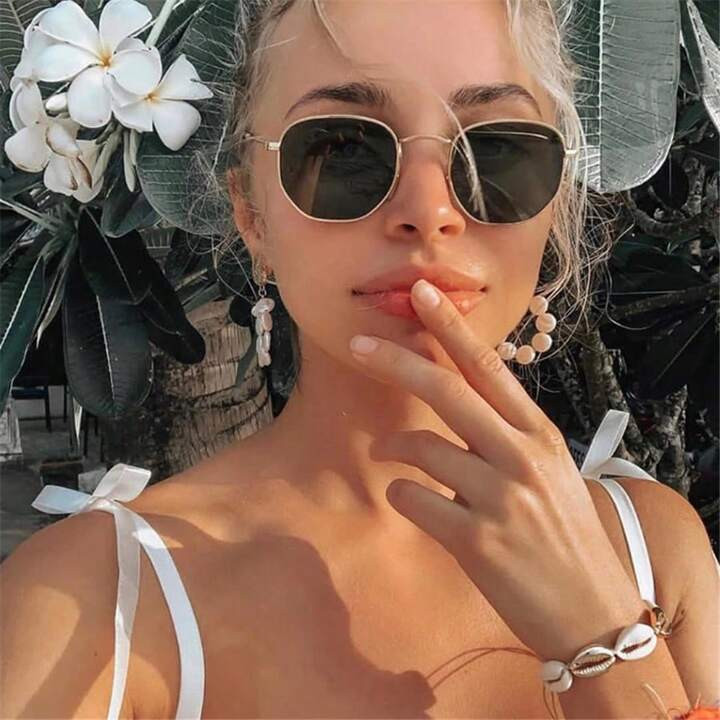 Nuevas Gafas De Sol De Estilo Callejero Con Montura Metálica, Gafas De Sol De Moda | SHEIN