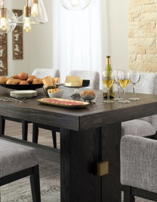 Burkhaus Dining Table and 4 Chairs | Ashley Homestore