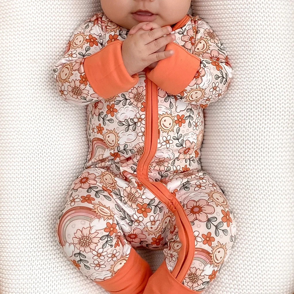 ZIP ROMPER - Happiness | millie + roo