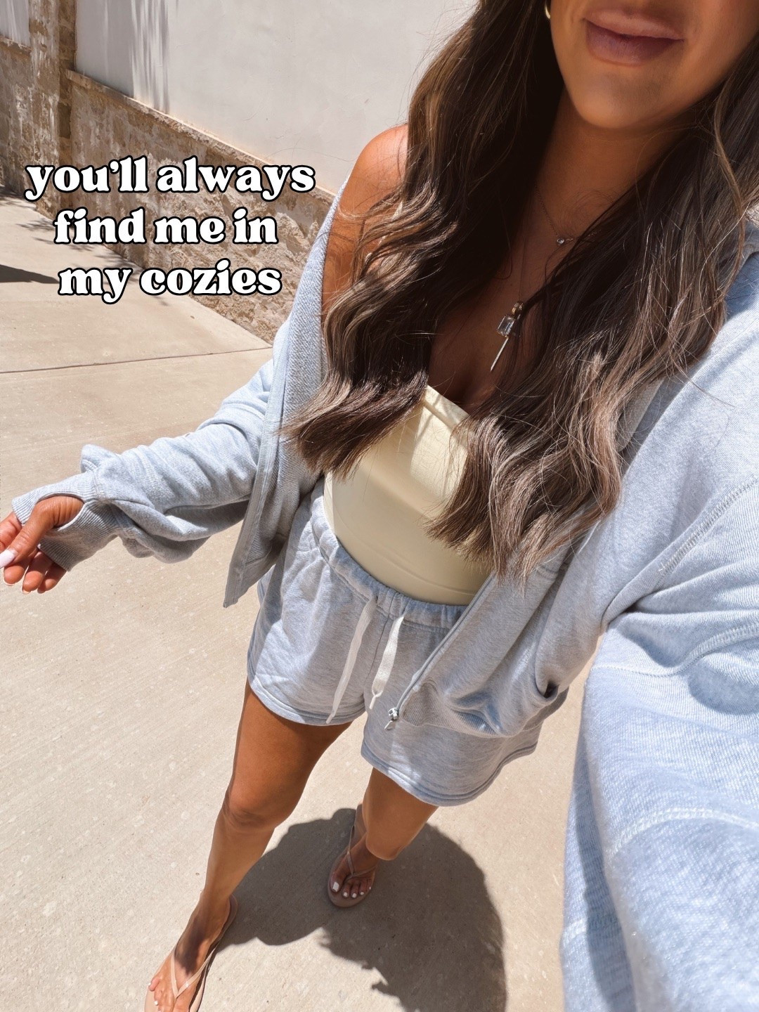 Looking comfy and cute in this casual set! Perfect for lounging around. 🌸

#LTKmomlife #LTKgrwm #LTKootd