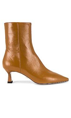 Lola Cruz Pointed Toe Bootie in Camel from Revolve.com | Revolve Clothing (Global)