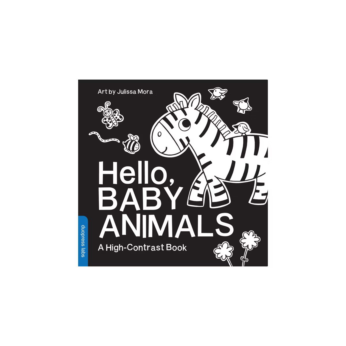 Hello, Baby Animals - (High-Contrast Books) by  Duopress Labs (Board Book) | Target