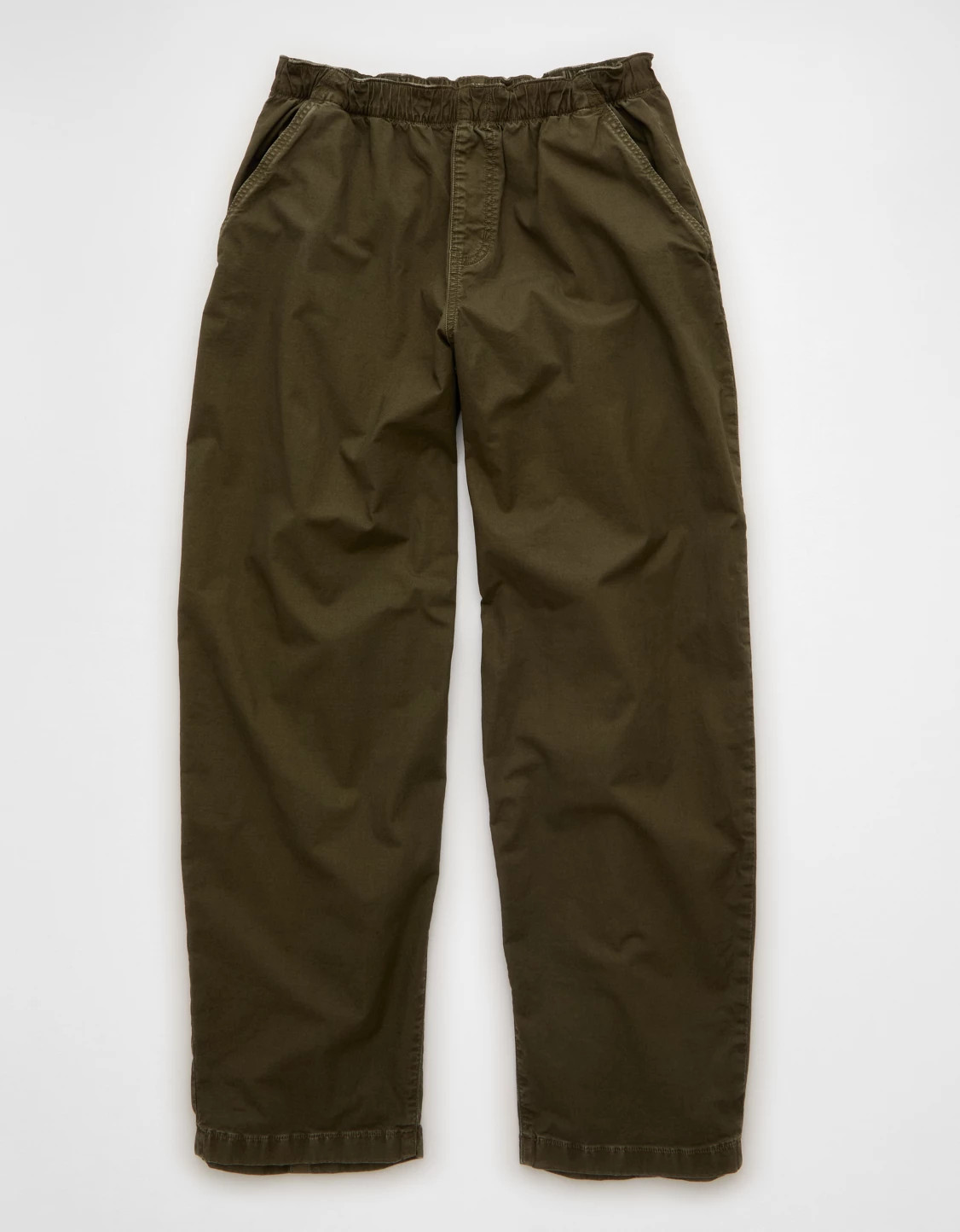 AE Low-Rise Pull-On Barrel Pant | American Eagle Outfitters (US & CA)