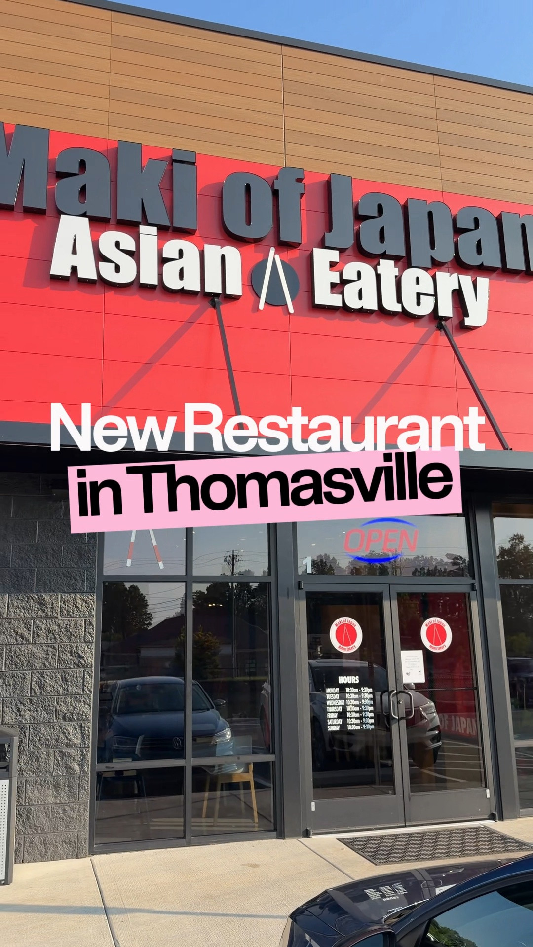 New restaurant in Thomasville NC! Maki of Japan - bourbon chicken to die for!

#LTKdayinmylife #LTKfoodie #LTKstorytime