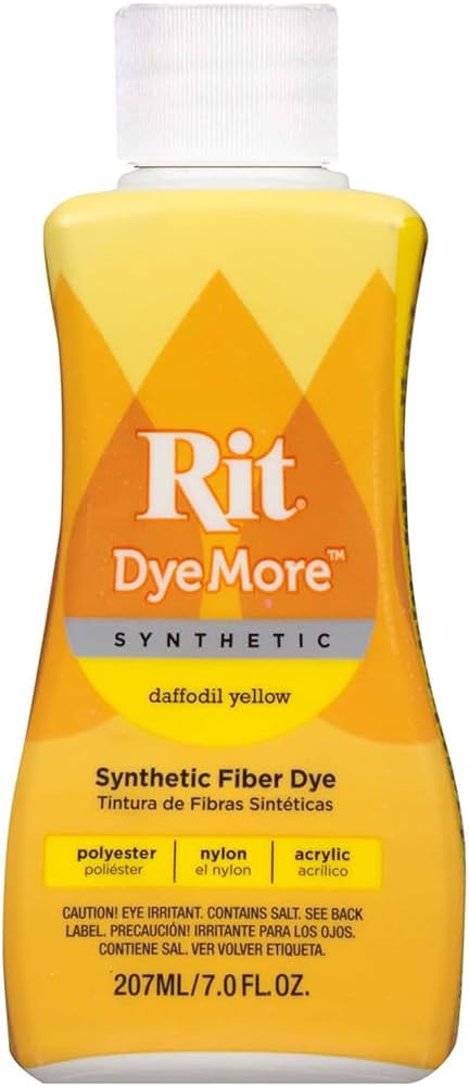 Rit Dye 155879 More Synthetic 7oz-Daffodil Yellow | Amazon (UK)