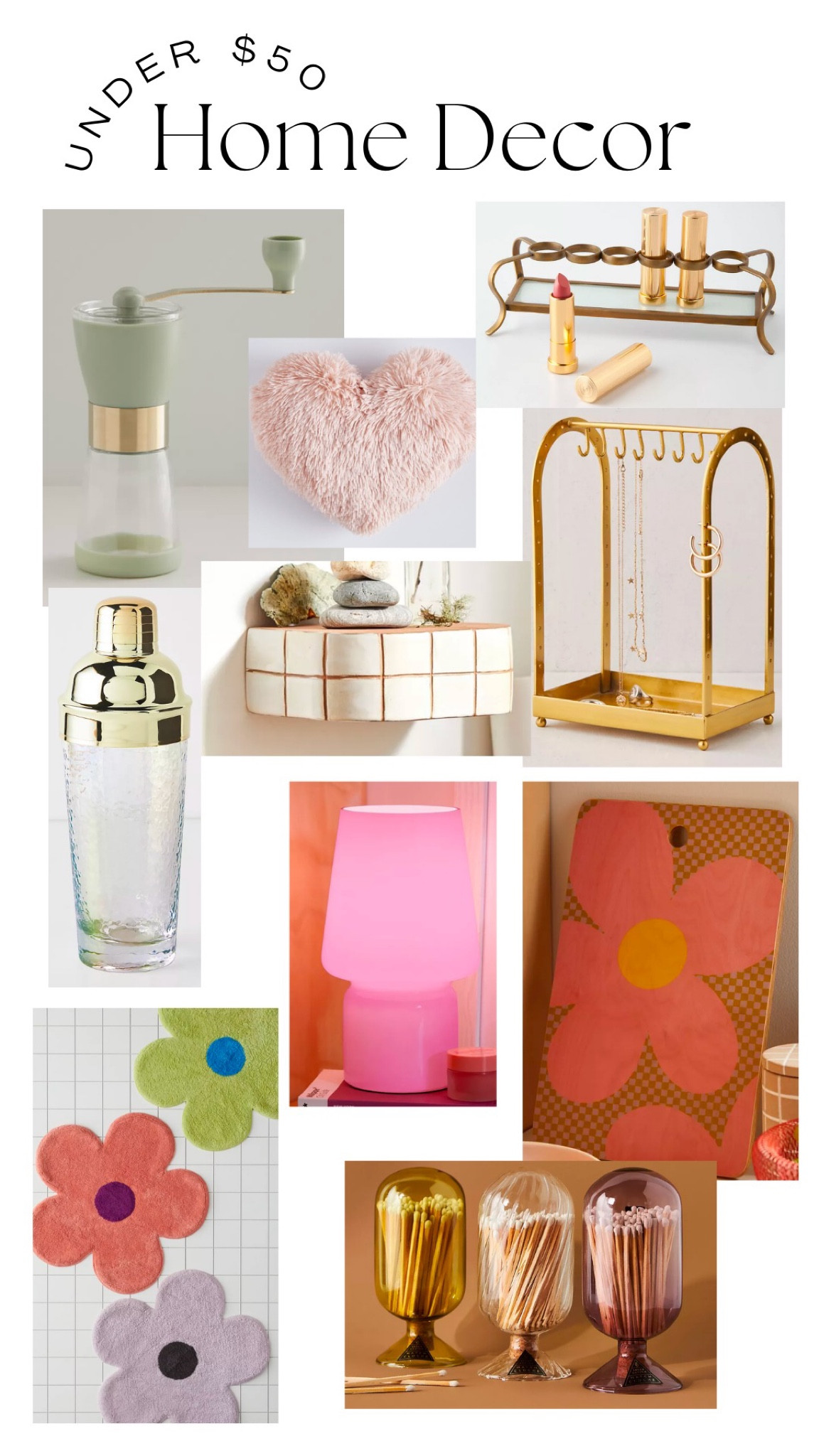 For the home decor lovers! Gift guide $50 and under! Danish, boho, pastel, shabby chic

#LTKhome #LTKHoliday #LTKGiftGuide