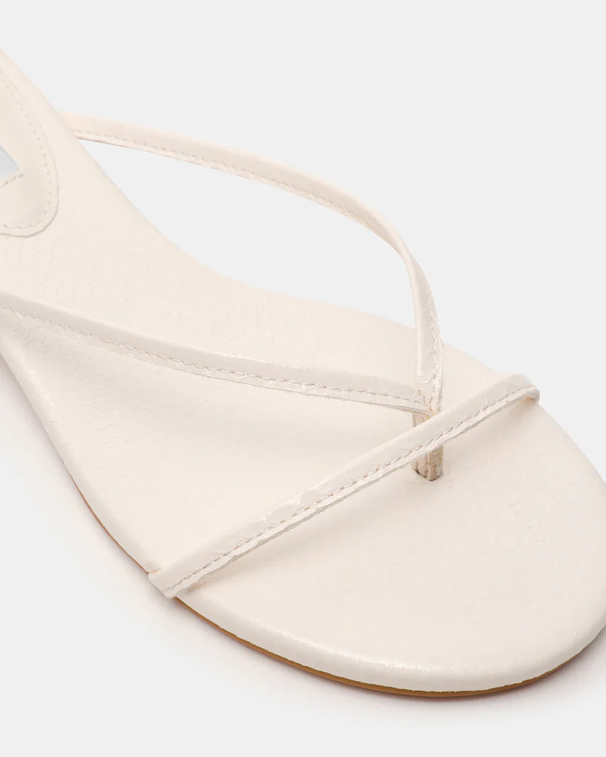 TERRY Bone Snake Thong Women's Kitten Heel | Steve Madden (US)