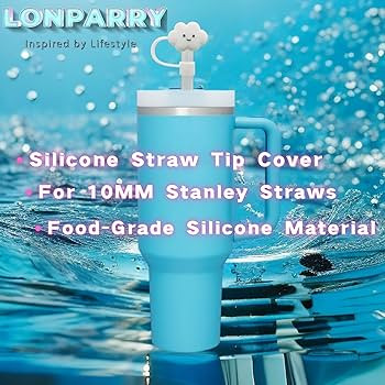 4Pcs Straw Cover Cap for Stanley 40oz Cup, Reusable Cloud Shape Straw Toppers, Food Grade Drinkin... | Amazon (US)