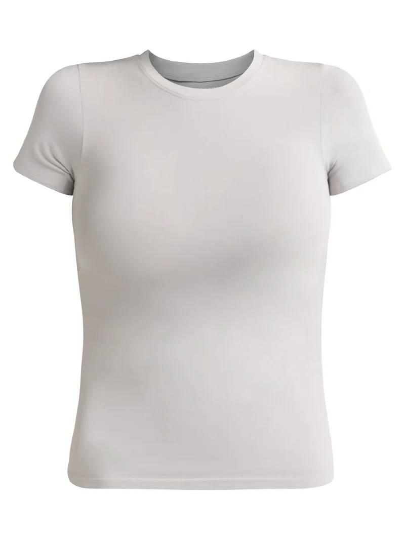 Joyspun Women's Everyday Seamless T-Shirt, Sizes S-3XL | Walmart (US)