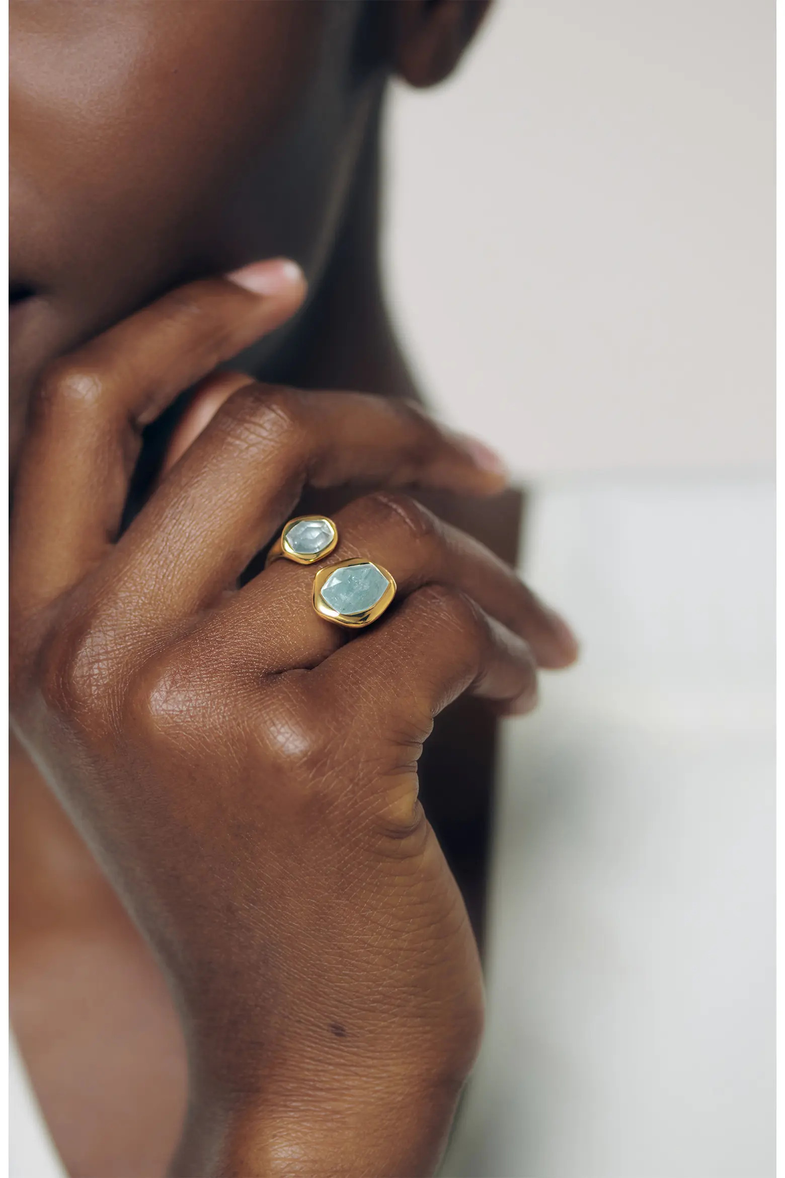 Odyssey Aquamarine Open Ring (Women) | Nordstrom | Nordstrom