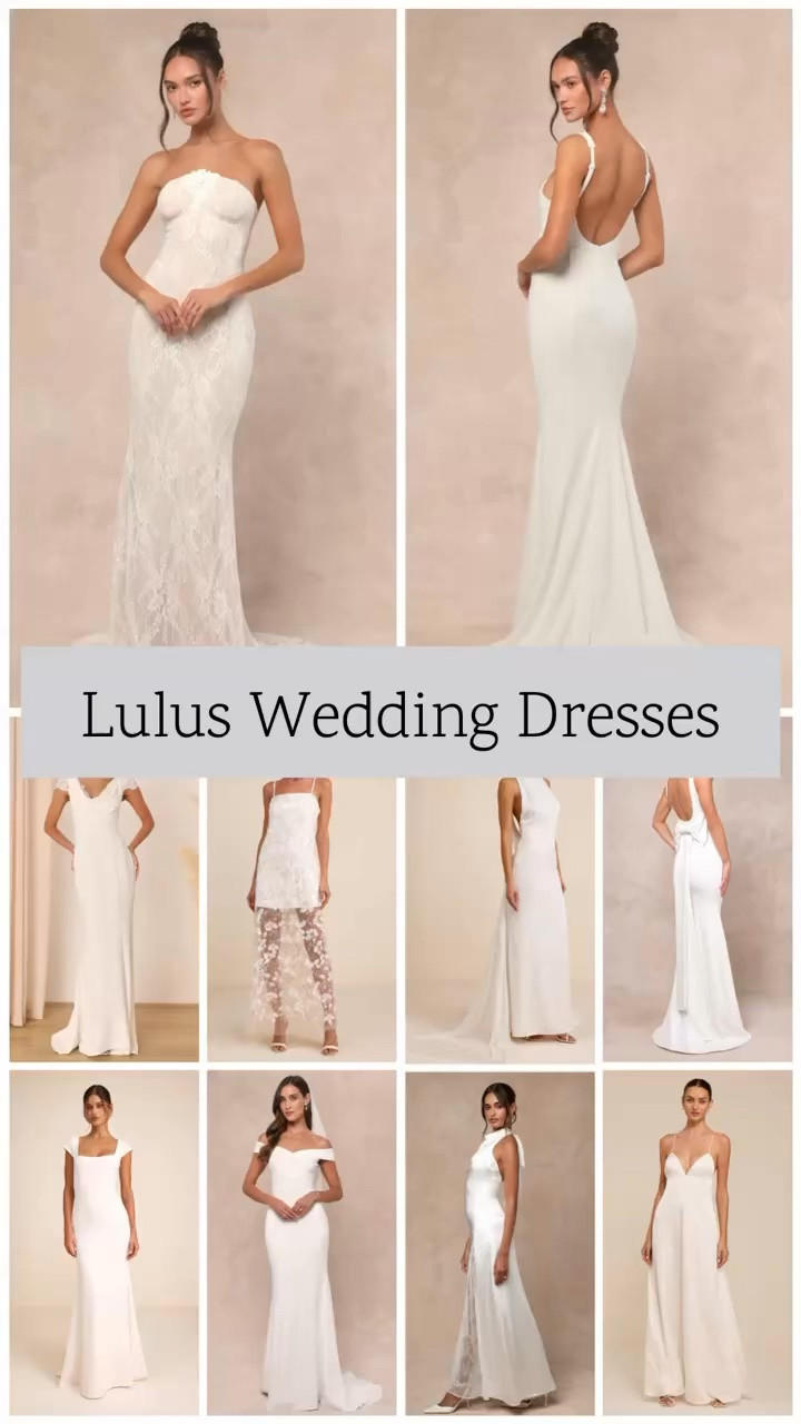 Affordable wedding dresses for the bride on a small budget @Lulus 

Reception dresses, bride wedding dresses, courthouse elopement dresses, long white dresses, minimalist wedding dresses, or micro wedding dresses.

#LTKWedding #LTKSeasonal