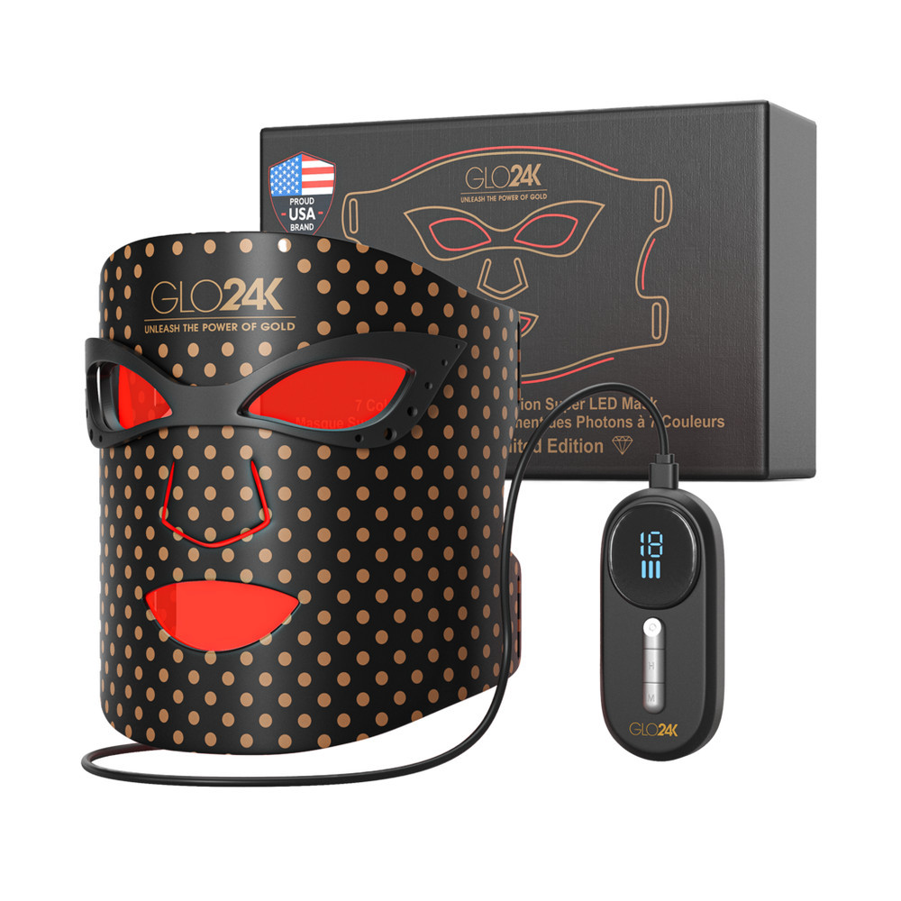 Glo24k 7 Color LED Photon Rejuvenation Super Mask | Ulta