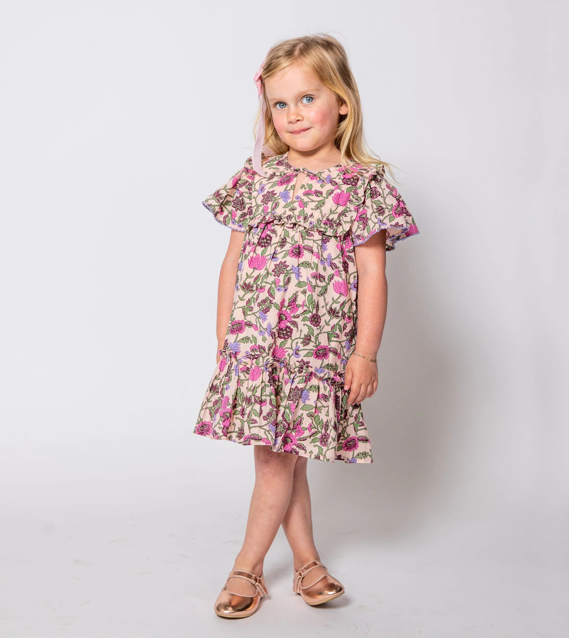 Shop the Littles Magdalena Dress | Cleobella Littles | Cleobella LLC