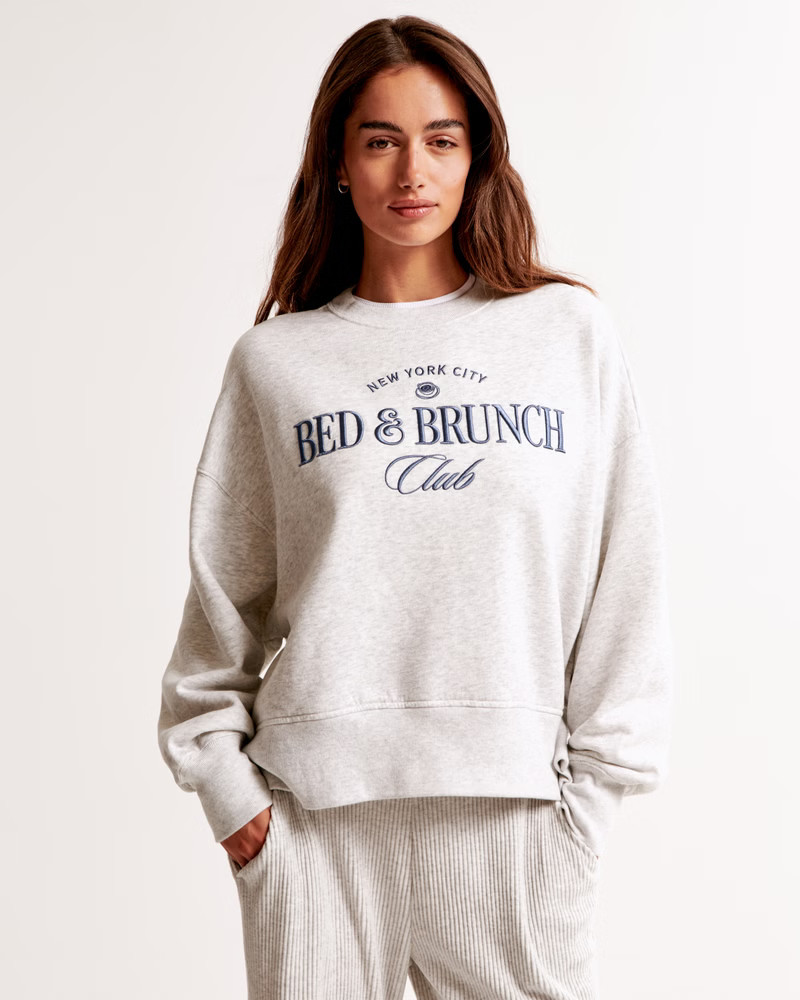 Bed & Brunch Graphic Easy Sunday Crew | Abercrombie & Fitch (US)
