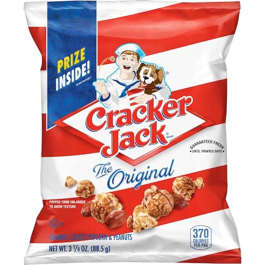 Cracker Jacks Original Large 3.125 Ounce Bag | Pack of 4 | Amazon (US)