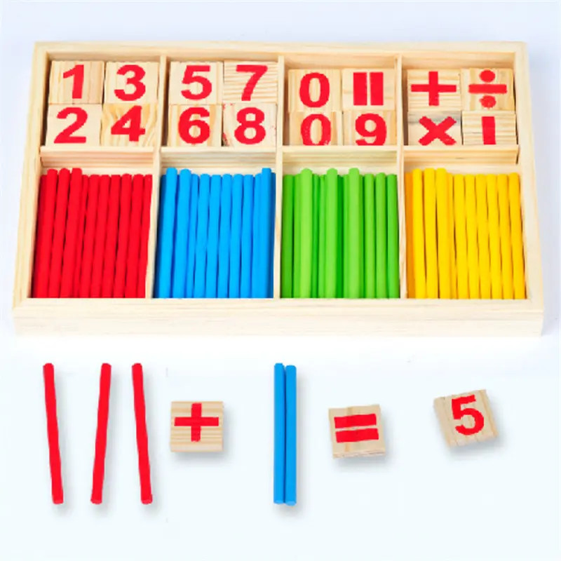Montessori Maths Teaching Aid Wooden Digital Sticks For Kids To Learn Mathematics Easily - Toys &... | Temu Affiliate Program