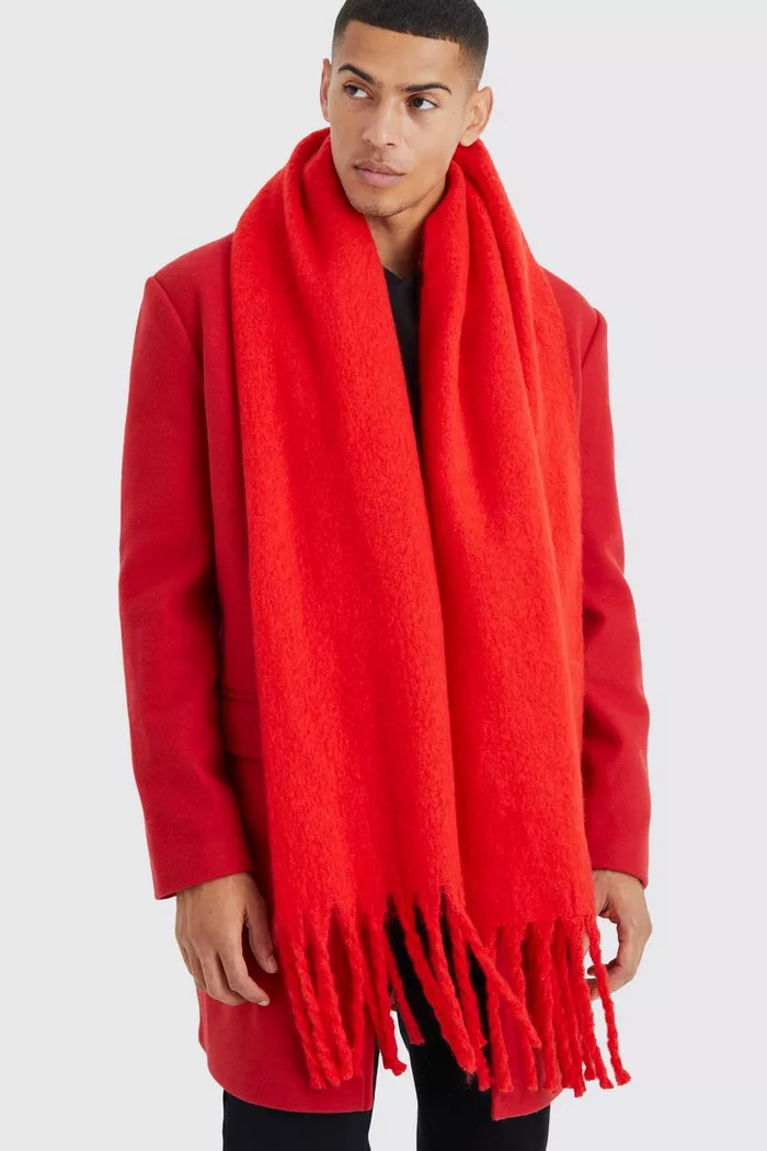 Chunky Knit Scarf | Boohoo.com (UK & IE)
