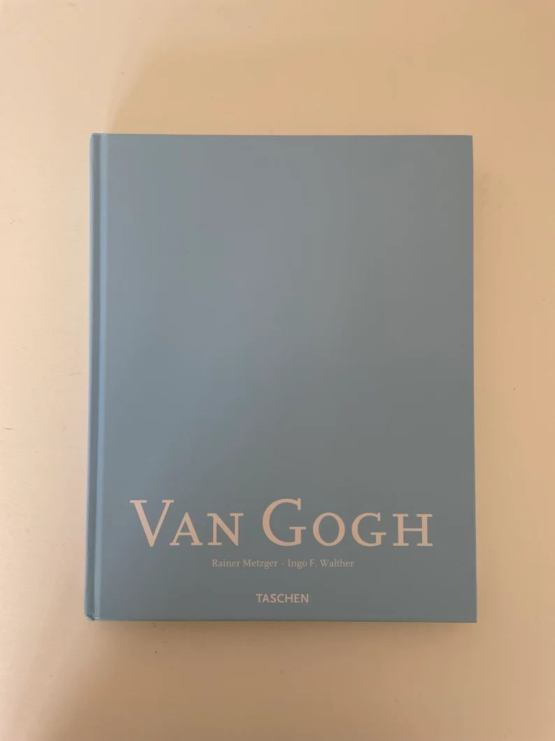 Vintage Van Gogh Art Book Coffee Table Book - Etsy | Etsy (US)