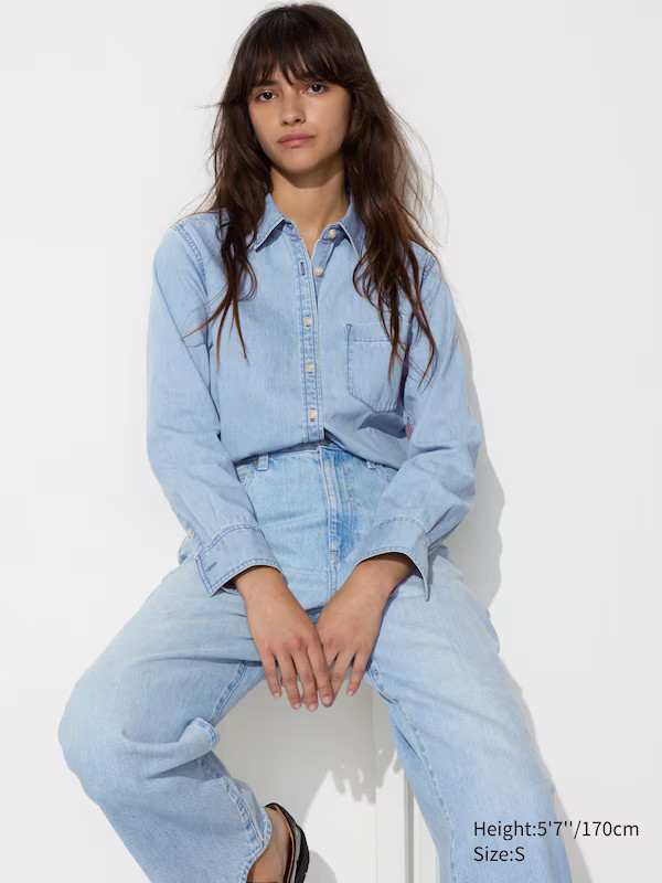 Soft Denim Shirt | UNIQLO (US)