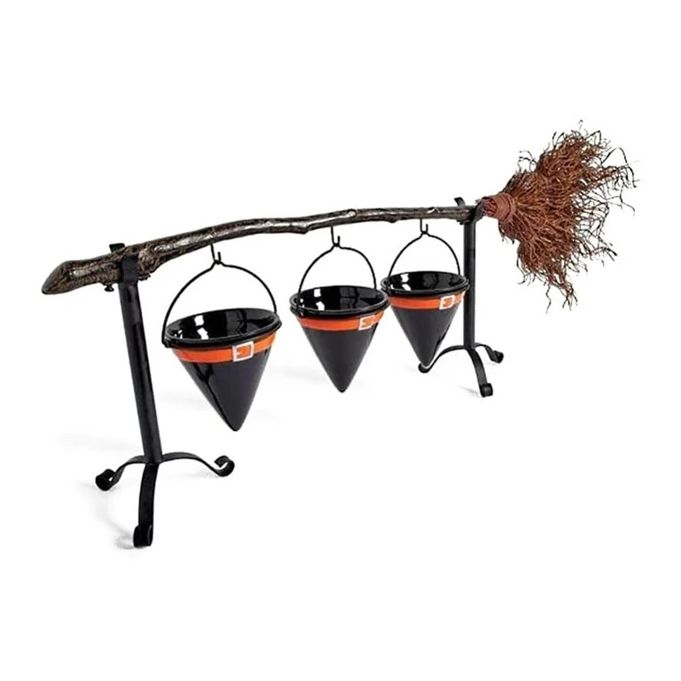 Halloween Broomstick Snack Bowl Stand - Walmart.com | Walmart (US)