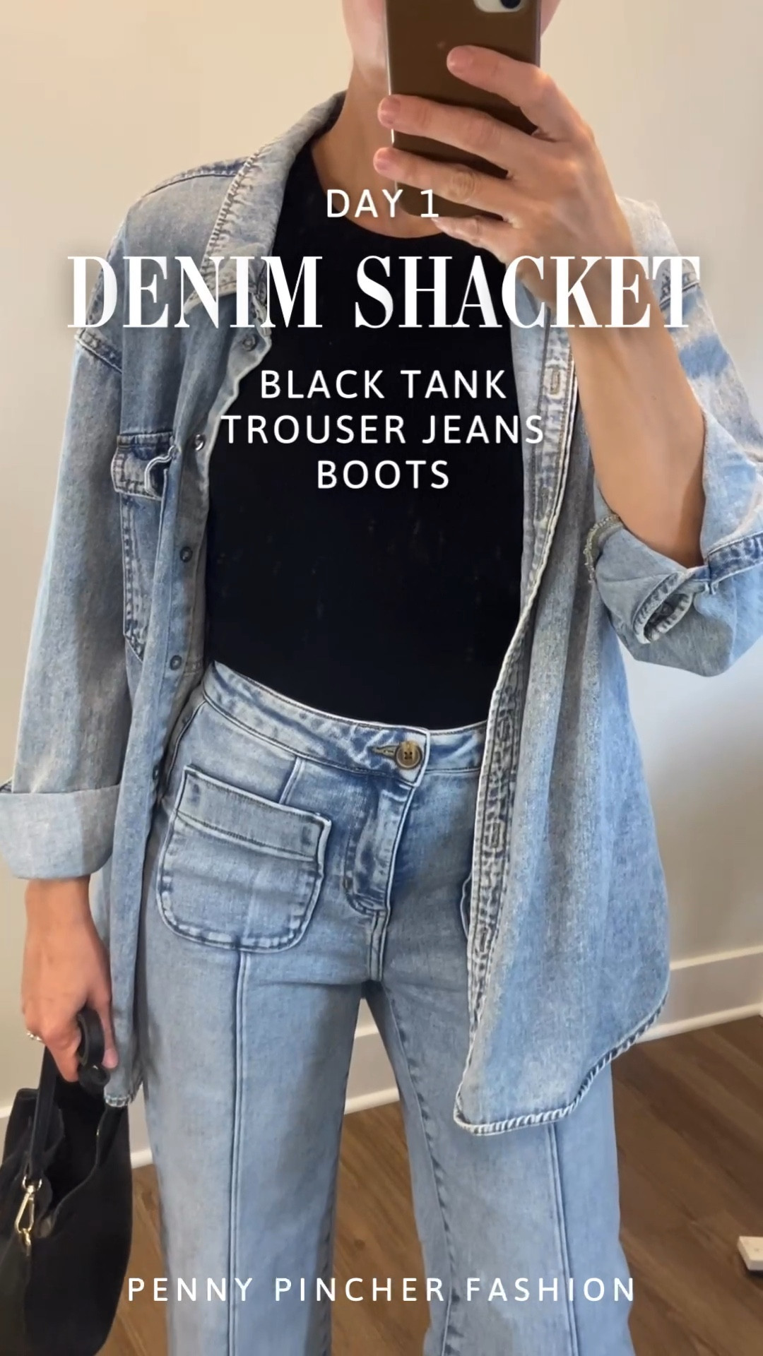Denim shacket outfit series: day 1! Subscribe to my LTK for more!

#LTKStyleTip #LTKShoeCrush #LTKFindsUnder50