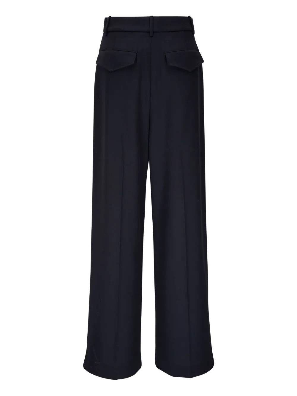 Nili Lotan high-rise wide-leg Trousers | Blue | FARFETCH | Farfetch Global