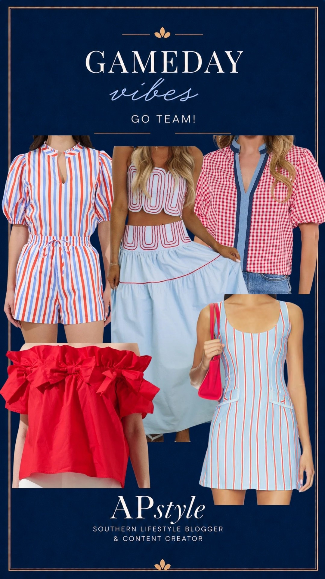 Ole Miss Rebels game day looks | red white and blue | football season

#LTKU #LTKootd