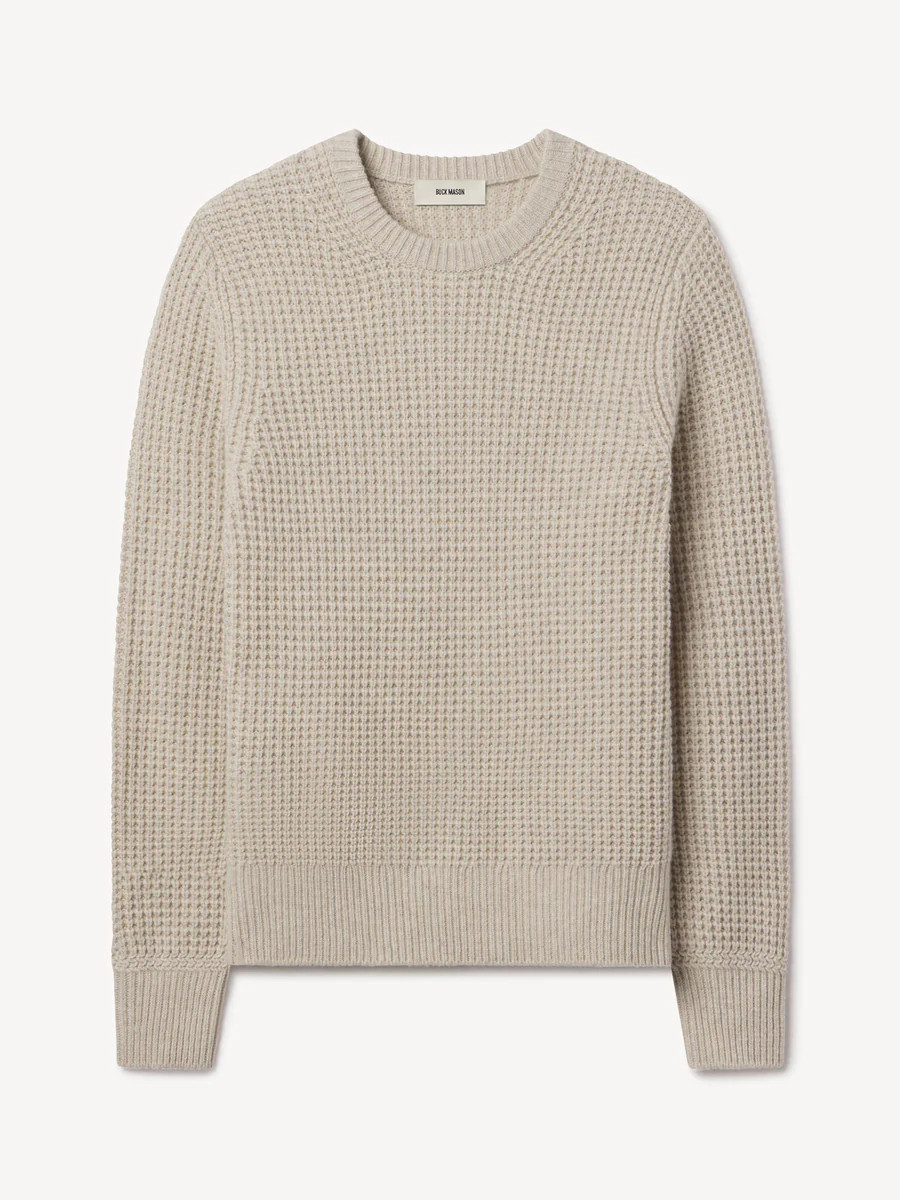 Light Oat Herdsman Crew - Buck Mason- Modern American Classics | Buck Mason