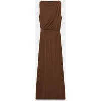 Zara - Side Sash Dress - Oil - S - Woman | Zara US