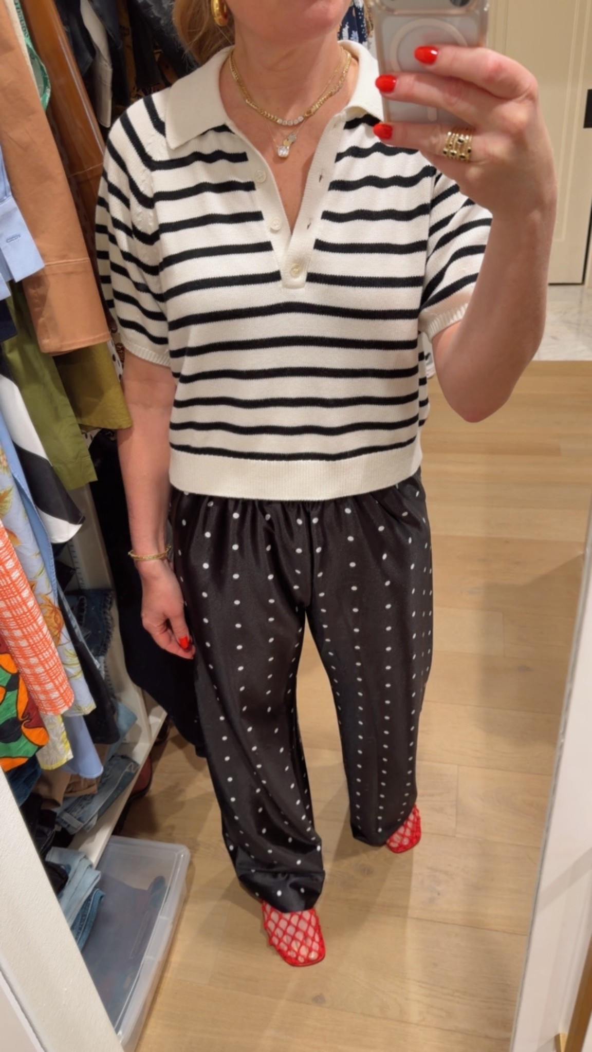 Mixed prints for my #ootd! 

#LTKootd #LTKOver40
