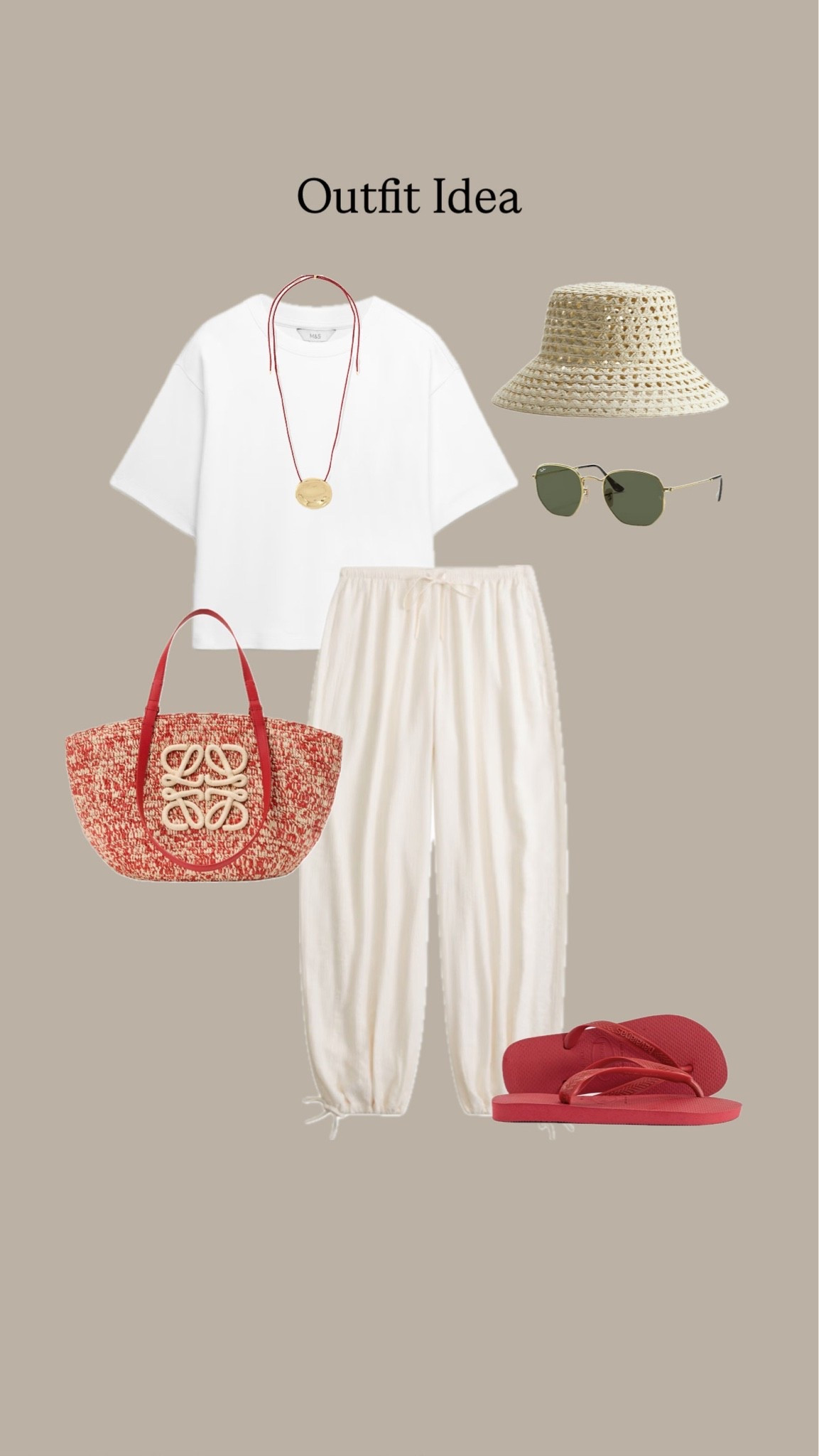 Holiday outfit idea. AFSTACIE for an extra 15% off the trousers.

#LTKsummer #LTKsale #LTKtravel