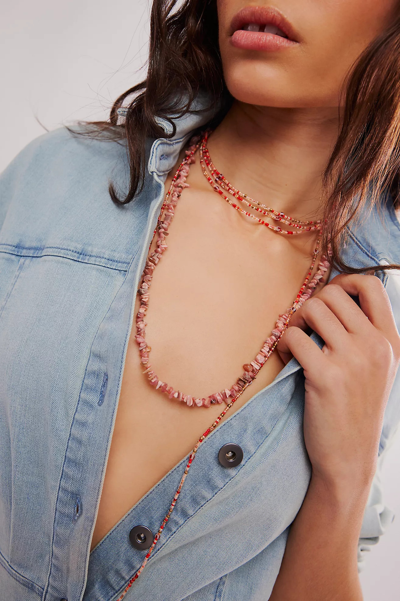 Single Strand Beaded Necklace | Free People (Global - UK&FR Excluded)