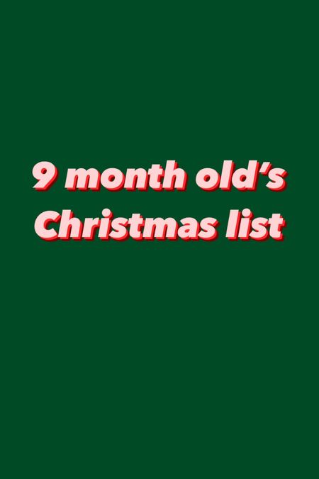 Educational toys, toys for a 9 month old. Baby’s first Christmas Christmas toys 

#LTKbaby #LTKGiftGuide #LTKHoliday