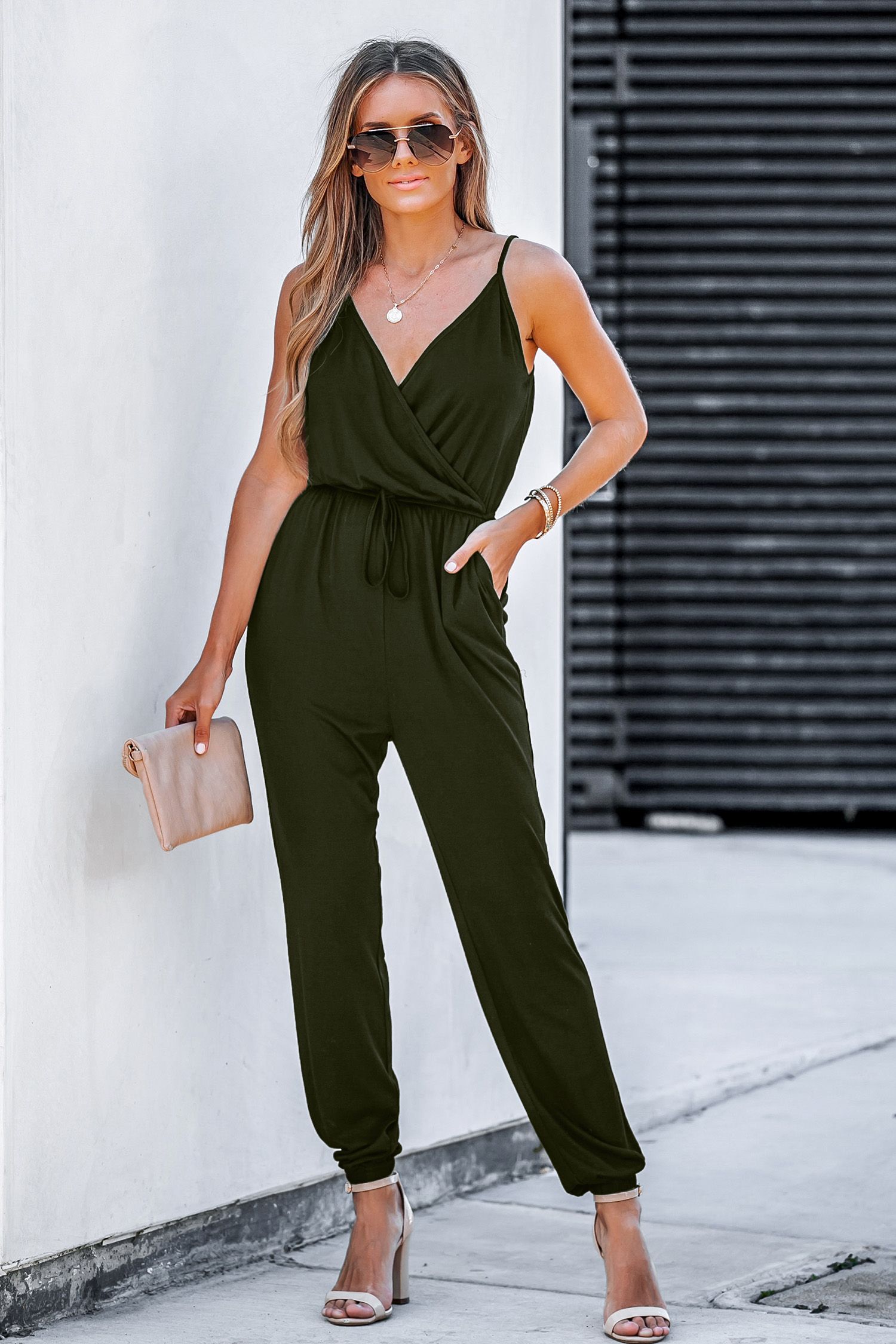 Drawstring Cami Jumpsuit | Cupshe US
