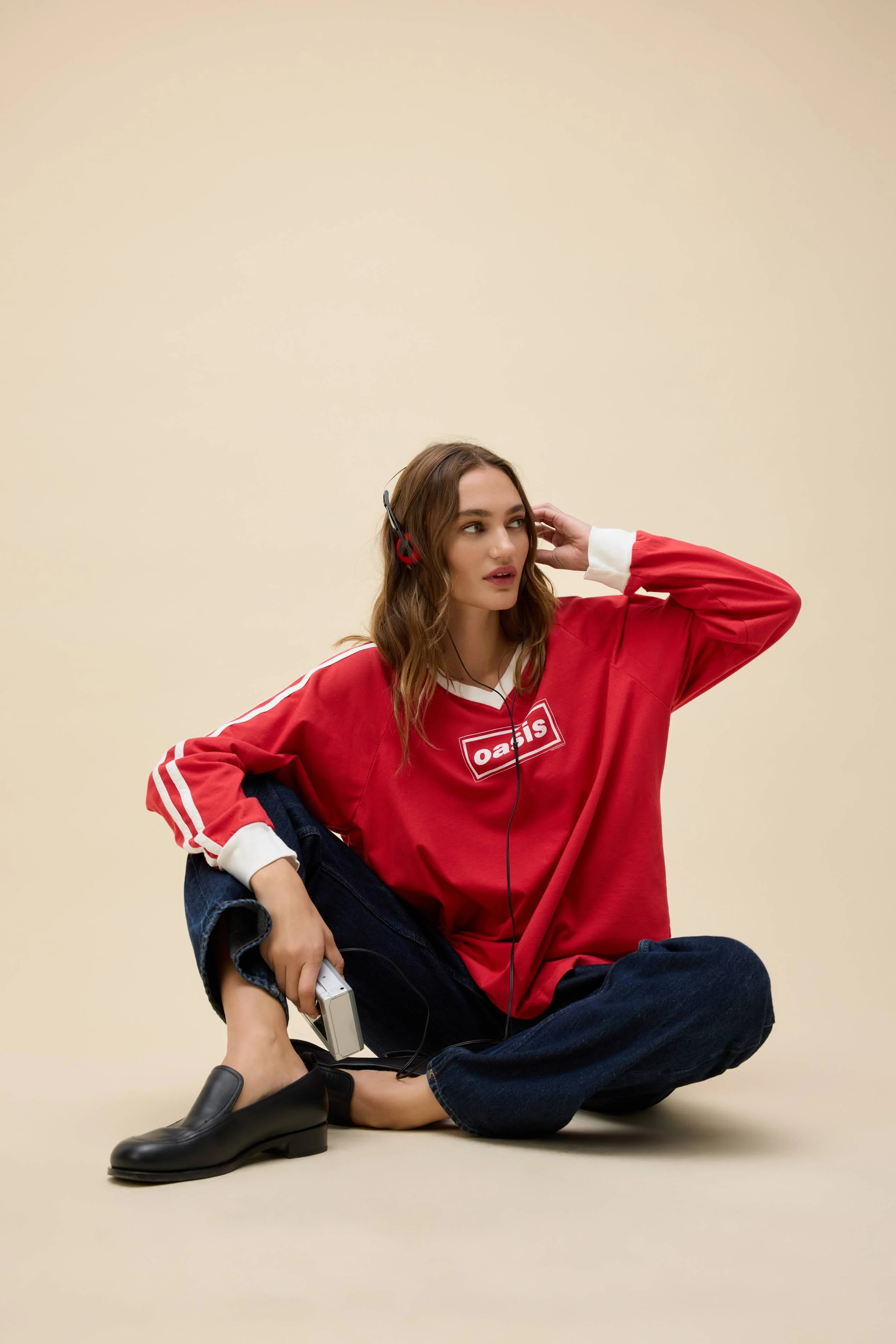 Oasis Box Logo Club Long Sleeve | Daydreamer