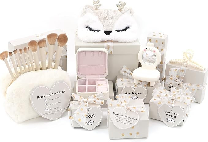 HAPPY LOLLI Gift for Tween & Teen Girls–8 Fun Gifts with Tasks and Empowering Cards-Great for B... | Amazon (US)