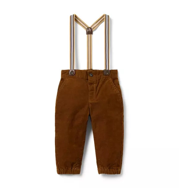Baby Corduroy Suspender Pant | Janie and Jack