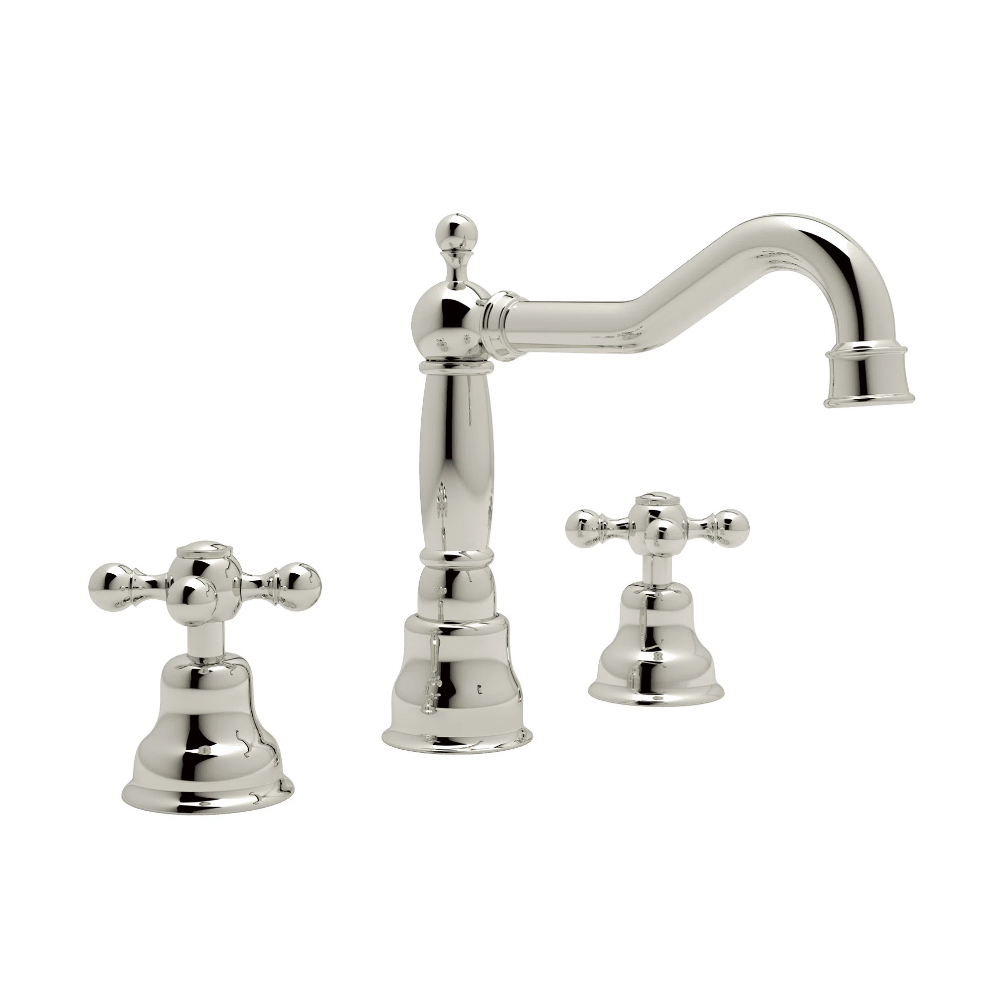 Arcana Widespread Lavatory Faucet With Column Spout AC107X-PN-2 | Wayfair North America