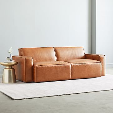 Sedona Leather Sofa (82") | West Elm (US)