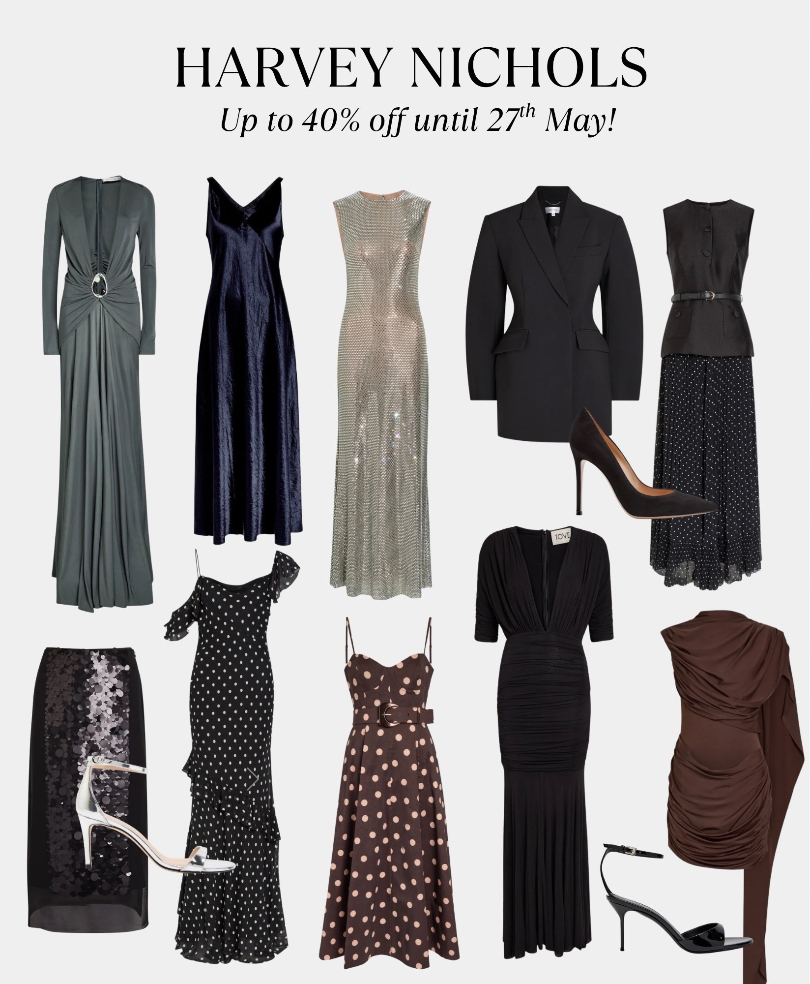Harvey Nichols sale is now live! Here are some gorgeous occasion wear options.

#LTKspring #LTKsummer #LTKuk
