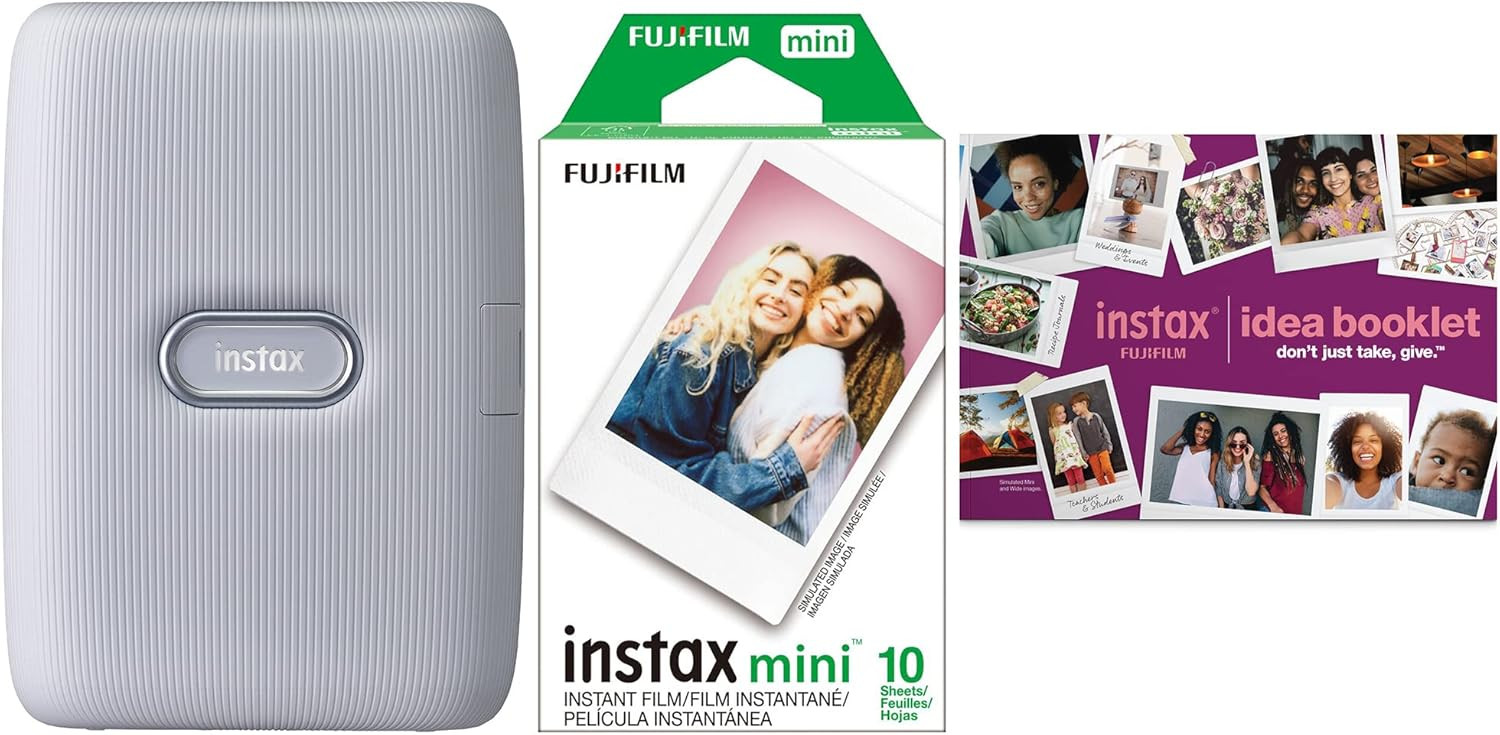 Fujifilm Instax Mini Link White Printer Bundle 2023 | Amazon (US)