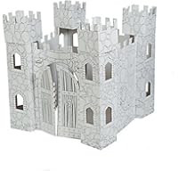 FE Cardboard Castle Playhouse - Folds for Easy Storage - Color Your Own Toy for Kids Creativity a... | Amazon (US)