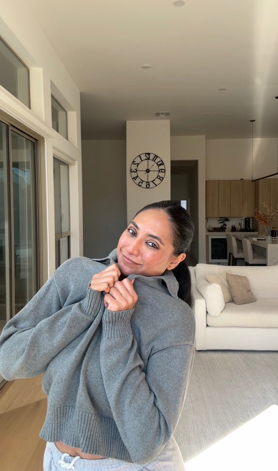 Comfy sweater . Love the color and how cute it is. Slightly cropped but fits perfectly with my WFH vibes. Cannot wait to dress this up! 

#LTKValentine #LTKSeasonal #LTKWorkwear